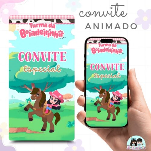 Convite Animado A Boiadeirinha